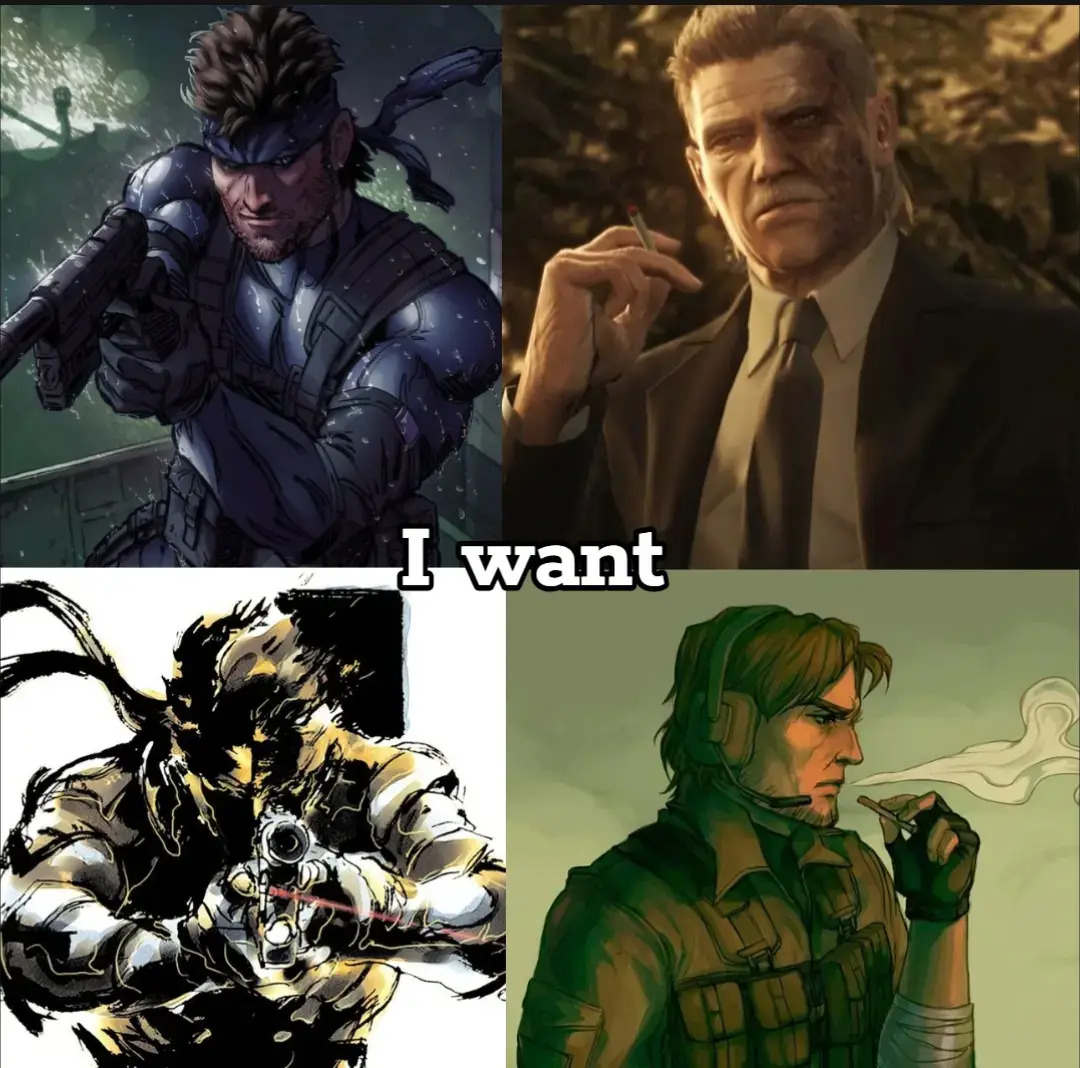 Sons of Big Boss💯 #real #mgs #metalgearsolid #nakedsnake #solidsnake #solidussnake #liquidsnake #bigboss 