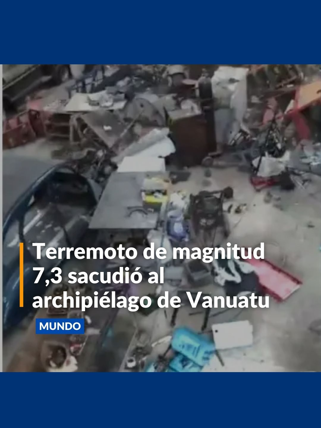 Un terremoto de magnitud 7,3 sacudió este martes las aguas del archipiélago de Vanuatu, en el Pacífico Sur, con una alerta de tsunami y sin que inicialmente las autoridades hayan informado de víctimas, aunque algunos ciudadanos han reportado cuerpos sin vida en algunas zonas. Más en noticiascaracol.com