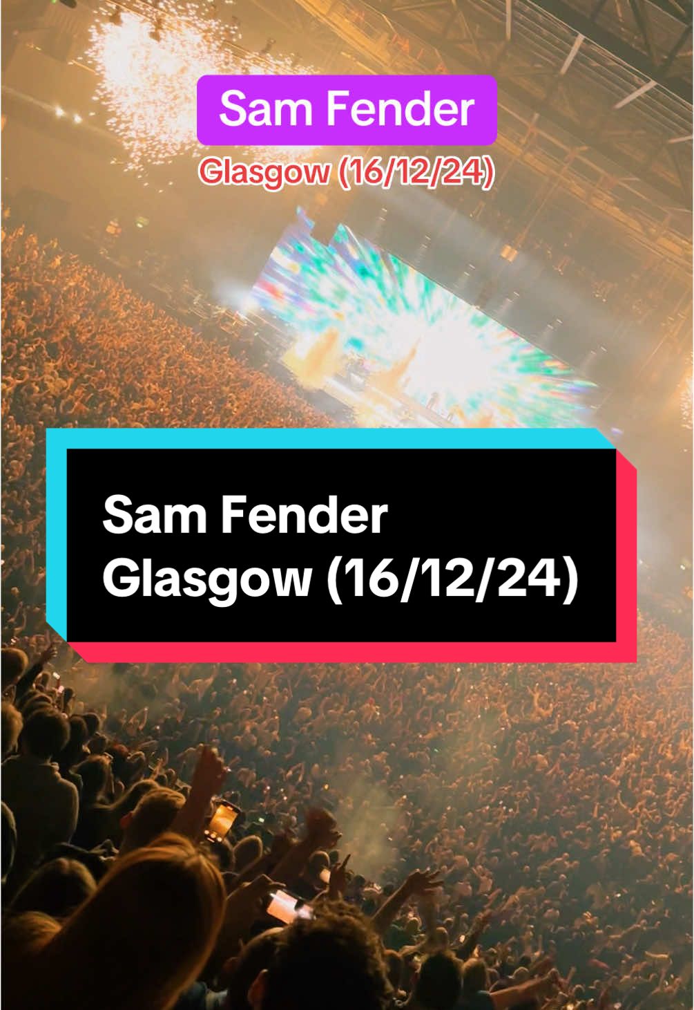 Sam Fender was QUALITY last night! Would definitely recommend seeing him live! 🎉🎶 #SamFender #ssehydro #Glasgow