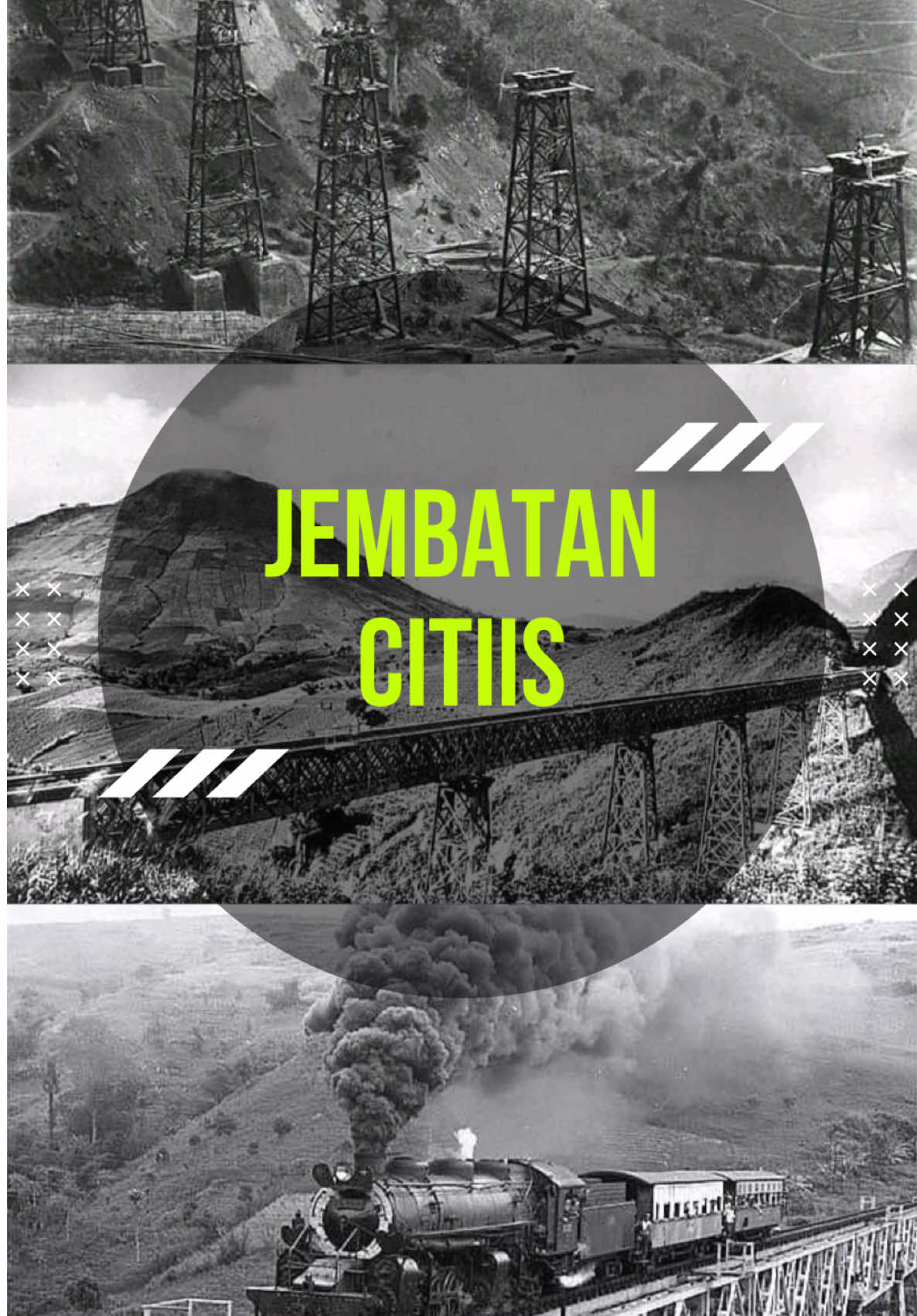 Jembatan Citiis’ dinobatkan sebagai jembatan Kereta Api dengan elevasi tertinggi di Indonesia padaketinggian 820 Mdpl. Membentang sepanjang 173 meter, Jembatan Citiis memiliki lima buah pilar penyangga yang menghubungkan Stasiun Nagreg dan Stasiun Lebakjero, serta membentang di atas lembah Cisaat Kab. Bandung. Jembatan Citiis akhirnya selesai dibangun pada 10 Januari 1889 oleh Staatsspoorwegen menunjuk R.H.J Spaanjaard sebagai kepala proyeknya. Dengan track yang berkelok, naik turun dan membelah pegunungan, tak heran Daop 2 itu memang indah. @Kereta Api Kita @KAI121 @jawabarat.banget #jembatan #keretaapi #citiis #jembatancitiis #nagreg #bandung #lebakjero 