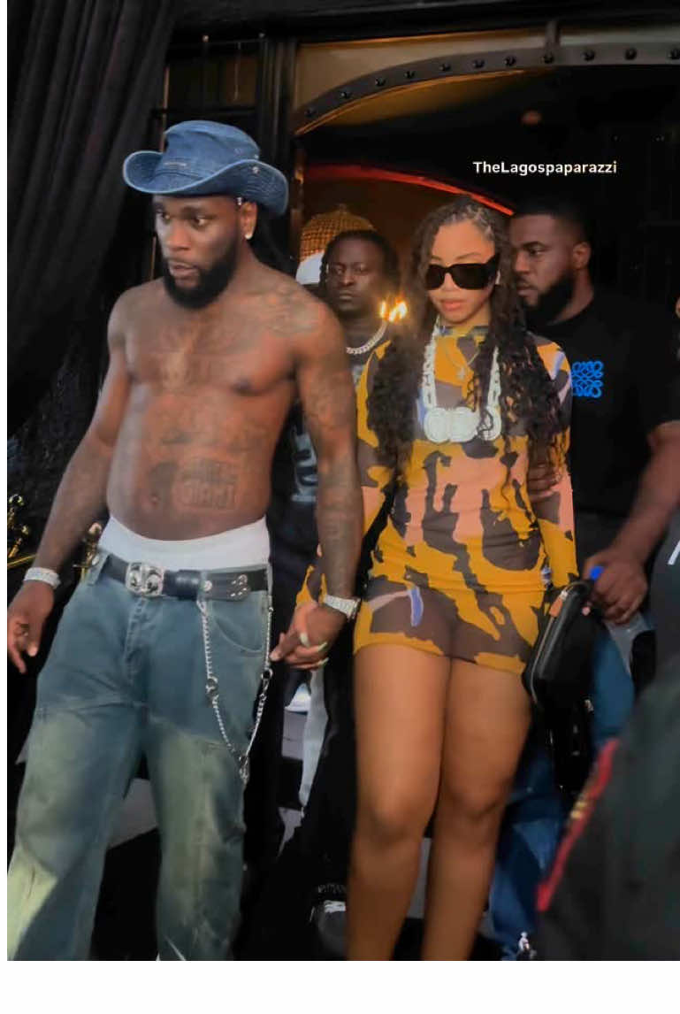 Burna Boy and Chloe Bailey spotted together in Lagos #burnaboy #lagos #chloebailey  #Relationship #couple #couplegoals #foryouu #explore 