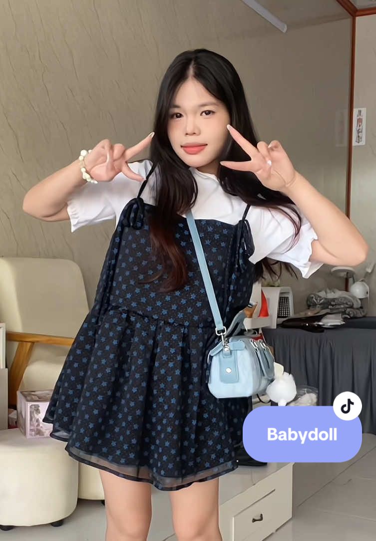 Babydoll xinh hong biết nói sao  : ✿ @Cây Kim Nhỏ ✿ #reviewlamdep 