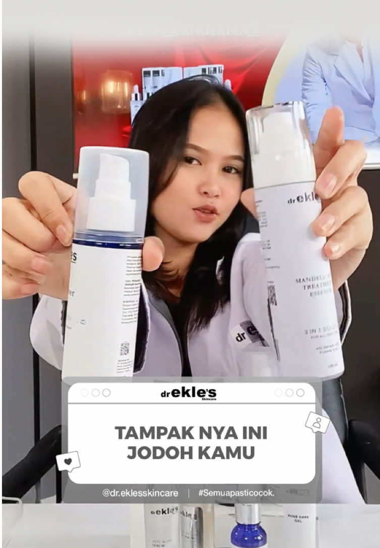 tampaknya udah jatuh cinta sama skincare nya dr ekles nih 🥰🫶🏻 #drekles #dreklesskincare #skincare #fyp #glowing #bpom #halal #tampak #kanan #kiri #trend #fyp