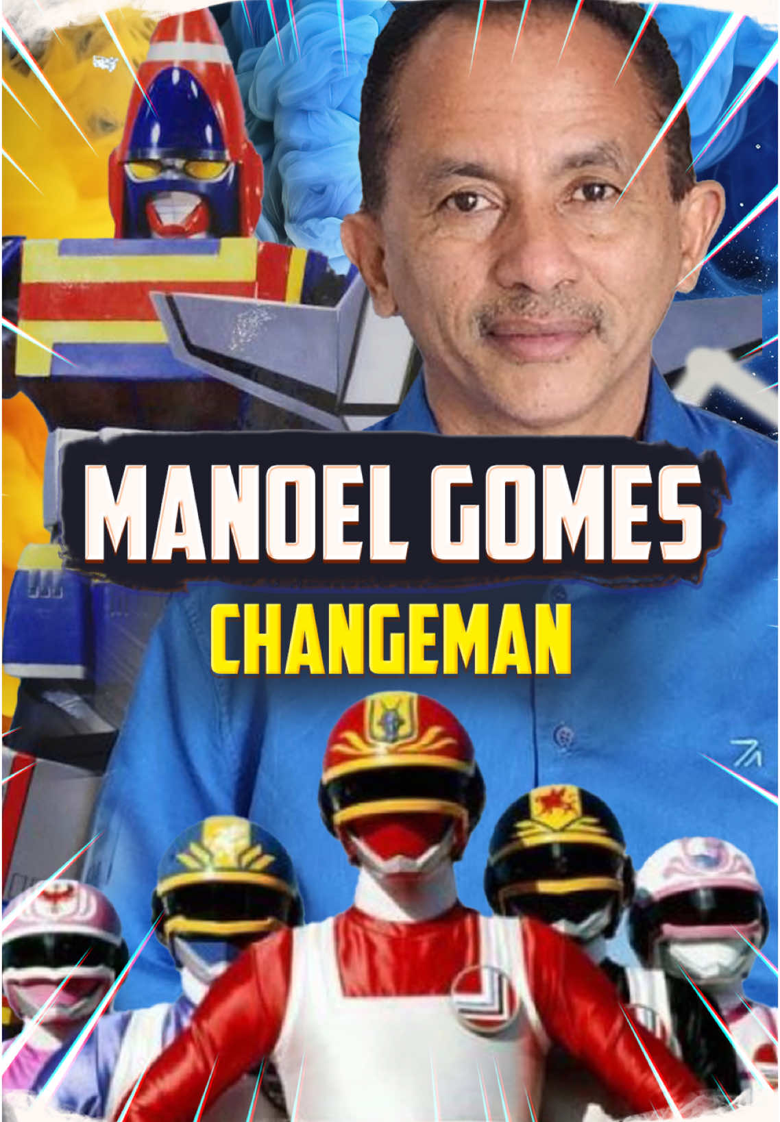 MANOEL GOMES CANTANDO CHANGEMAN #manoelgomes #changeman #abertura #dengekisentaichangeman #meme #zoeira #humor @Manoel Gomes @Ratinho 