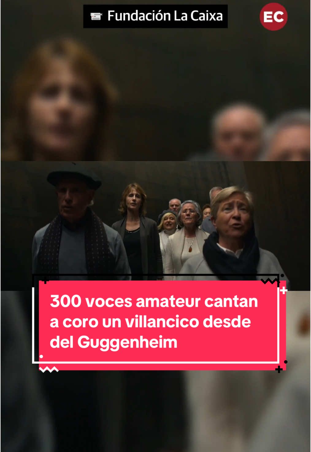 300 voces amateur cantan a coro un villancico desde del Guggenheim 🎙️ Fundación La Caixa presenta #YoCanto, iniciativa que rinde homenaje a Bizkaia con un multitudinario vídeo navideño. 🎄 La canción elegida es el villancico británico del siglo XIX 'God Rest Ye Merry, Gentlemen', que mediante las imágenes del vídeo se convierte «en un homenaje a Bizkaia y al conjunto del País Vasco» con una serie de imágenes de distintos escenarios del territorio como montes, prados y bosques, hasta las instalaciones del Guggenheim, donde los participantes entonan la canción desde el conjunto escultórico de Richard Serra. 🔔 Activa las notificaciones para no perderte nada.