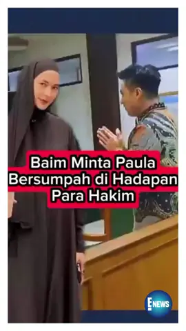 BAIM STRESS SEMUA BUKTINYA DITOLAH OLEH HAKIM DI PENGADILAN 𝙘𝙚𝙠 𝙡𝙞𝙣𝙠 𝙙𝙞 𝙗𝙞𝙤 💲💲💲 #baimwong #paulaverhoeven #stress #bukti #tolak #hakim #pengadilan #kontenopel #reels #ciaentertainment_news