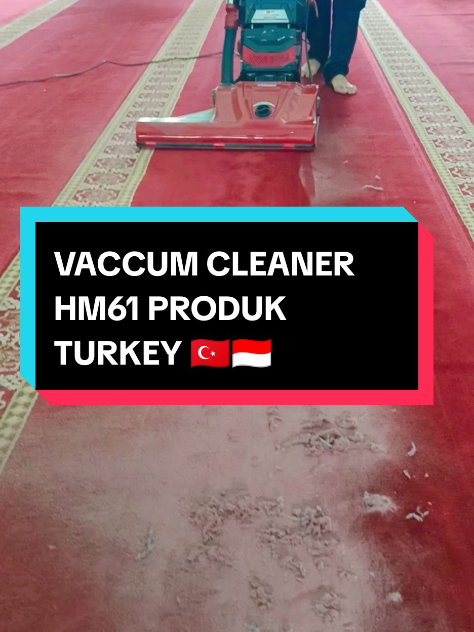 VACCUM CLEANER HM61 PRODUK TURKEY 🇹🇷🇮🇩 KHUSUS UNTUK KARPET MASJID ✅#vaccumcleaner #fyppppppppppppppppppppppp #penyedotdebu #fy 