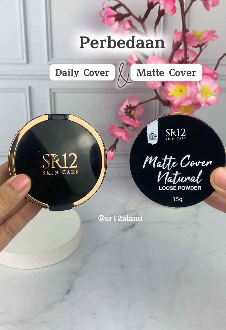 jadi kalian pilih yang mana? 🤗😍 #dailycoversr12 #mattecoversr12 #rekomendasi #bedaktabur #bedakpadat #matte #natural #bedakviral #cantik 