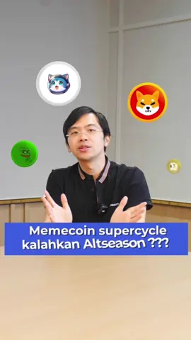 Memecoin supercycle bakalan kalahkan altseason di bull run crypto kali ini??? 👀 Ini dia penjelasannya‼️