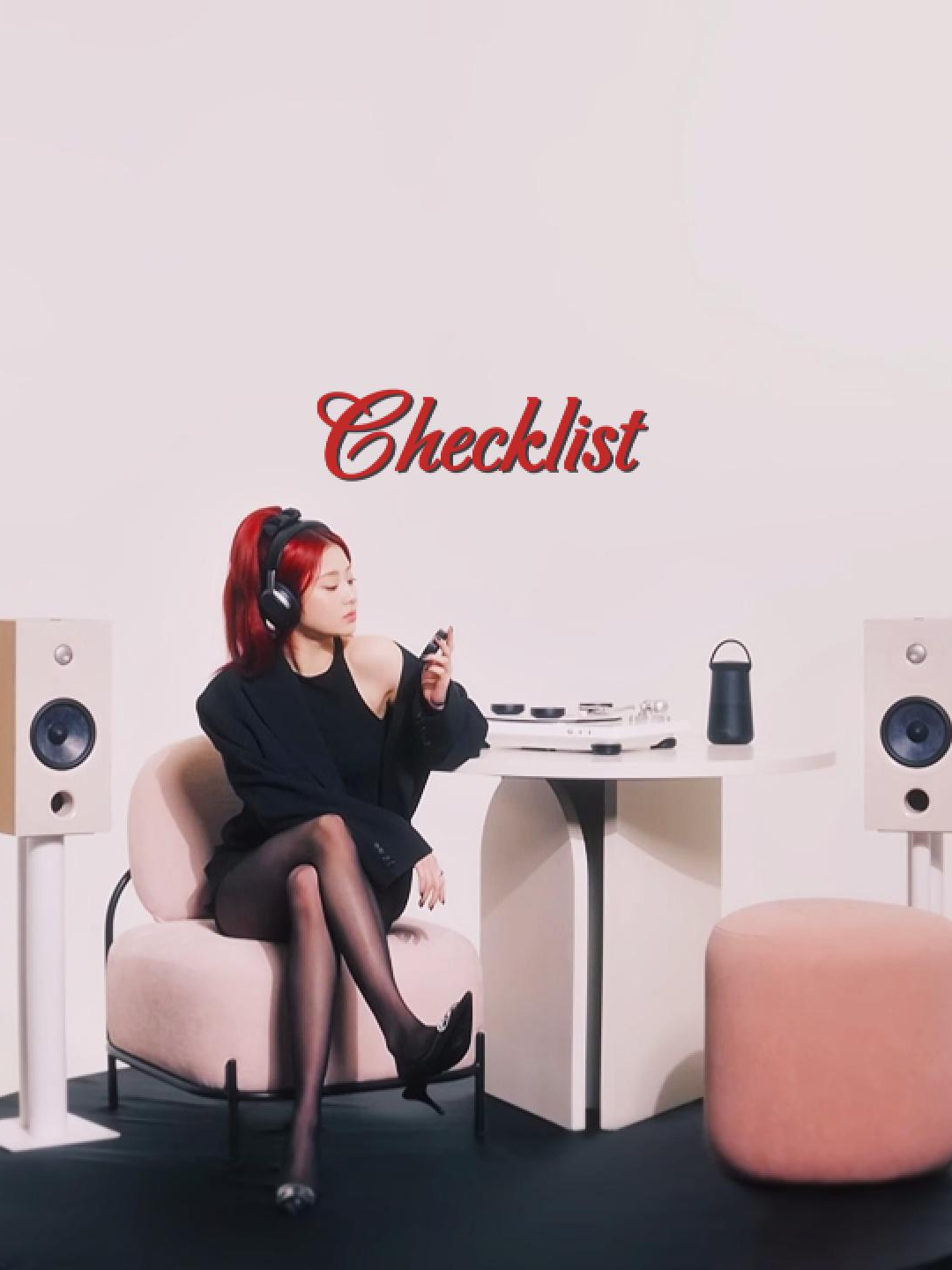 #checklist #yunjin #lesserafim #kpop #fyp