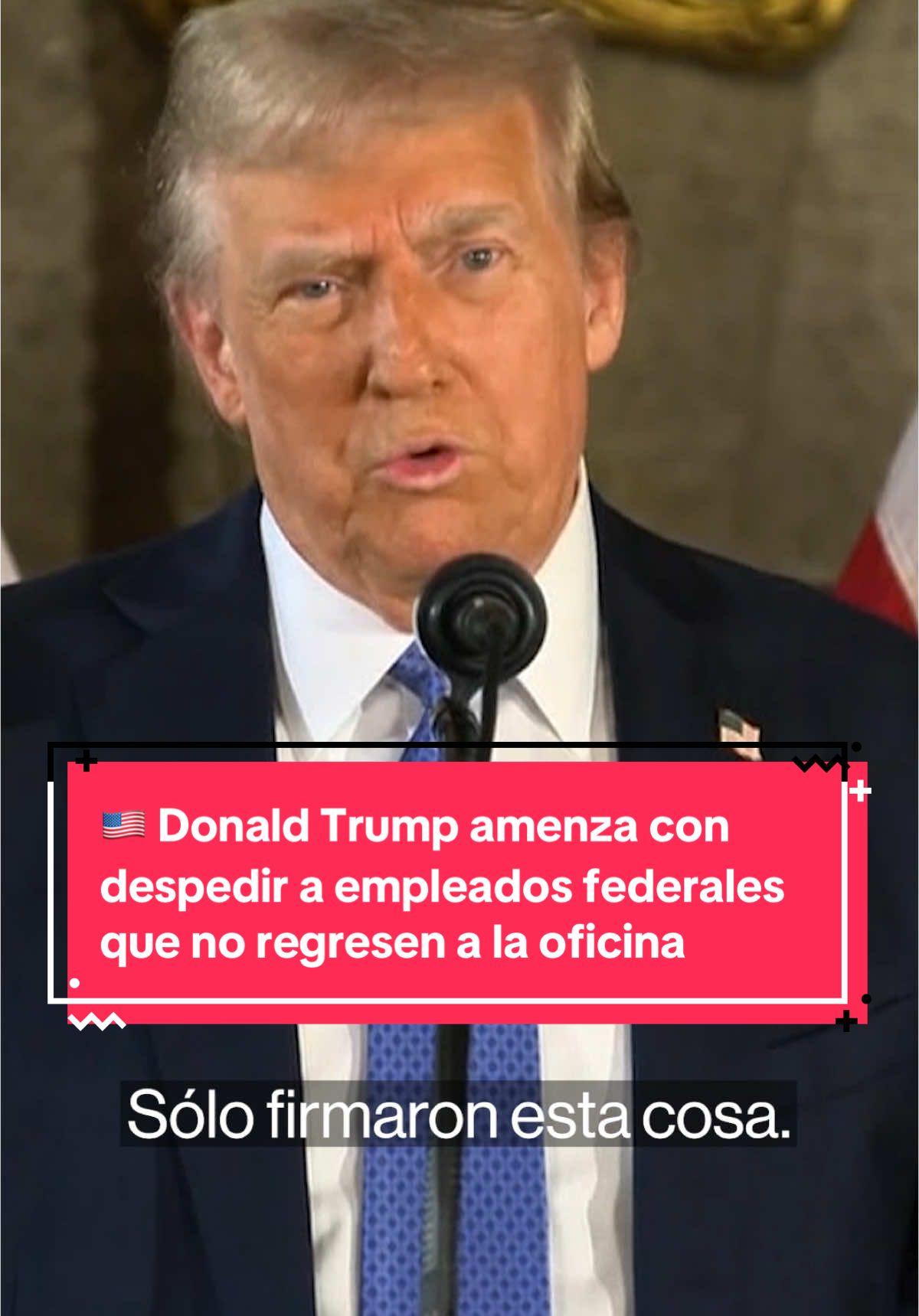 🇺🇸 #Donald #Trump fue categórico en su oposición al #trabajo #remoto para #empleados #federales y amenazó con despedir a aquellos no vuelvan a la oficina. También dijo que irá a #tribunales para impugnar acuerdos alcanzados durante la #administración #Biden. #bloomberg #noticias #fyp #eeuu #us #wfh 