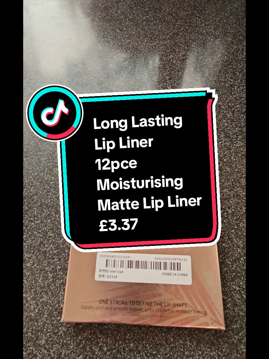 Long Lasting Lip Liner 12pcs  Moisturiser Matte Lip Liner Pencil Was £4.49 Now £3.37 From QC beauty #fyp #fypシ #fypage #fypシ゚viral #fypdongggggggg #fyppppppppppppppppppppppp #tiktok #tiktoker #tiktokviral #viral #viralvideo #video #talking  #easy #explorepage #followme  #sosogood #videooftheday  #productsmusthaves #merchandise #following #follow #followerstiktok #musthaveproducts  #foryoupage  #tictokfamous #repost #viral #viralvideo #viraltiktok #foryou #follow #goal #trending #tiktok #featureme #omg #wow #howto #TikTokMadeMeBuyIt #shop #shopping #gift #DealDrops #foryourdays  #Spotlight #Dealdrops #BlackFridaySale #Tiktokshopblackfriday  #BlackFriday  #BlackFridaySales  #lips #lipliner #cosmetics #beauty 