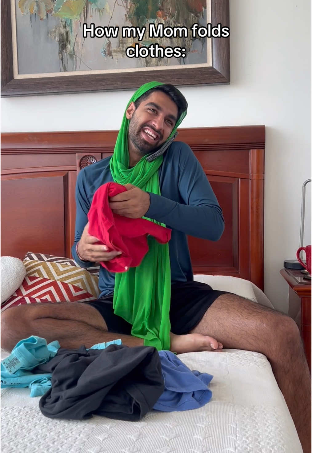 How do they do it so easily #mom #son #clothes 
