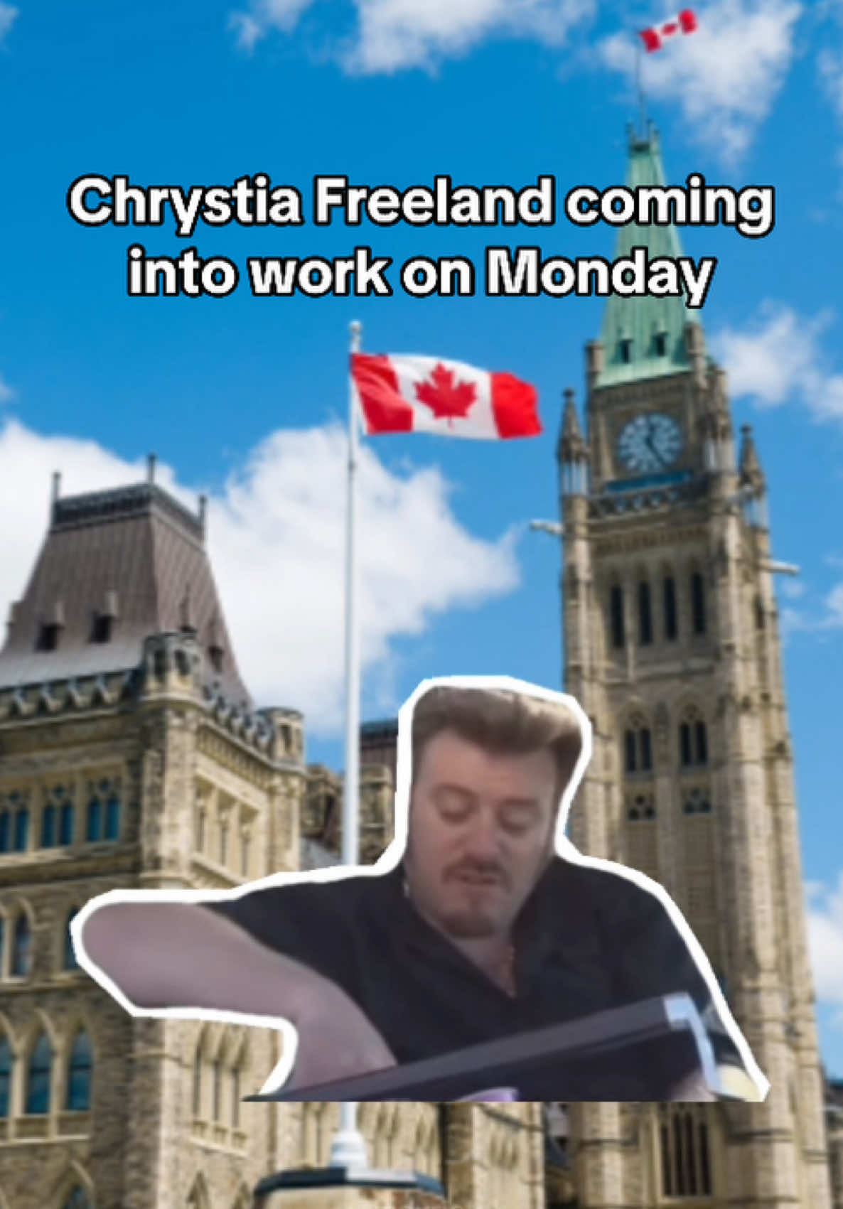 Chrystia Freeland’s masterclass on quitting your job. #Canada #CanadaTikTok #JustinTrudeau #ChrystiaFreeland #CanadianPolitics 