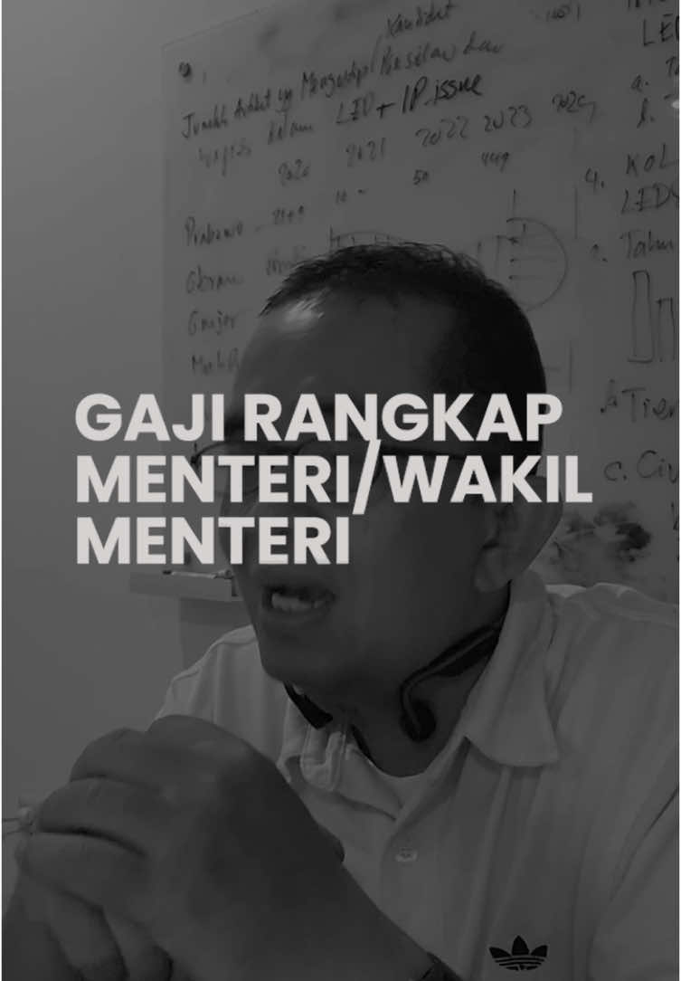 Beberapa menteri dan wakil menteri punya rangkap gaji. Selain dari jabatannya sebagai menteri, ada juga aliran dana dari BUMN. Asyik kan ... #gajimenteri #erickthohir #srimulyani300triliun #menterirangkapjabatan