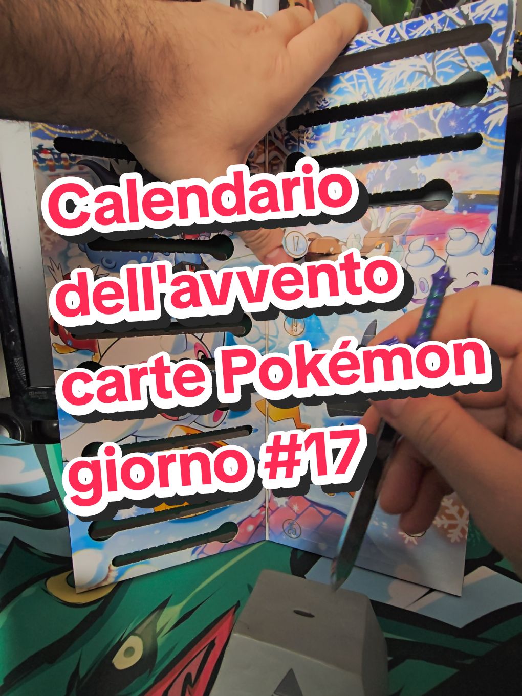 Calendario dell'avvento Pokémon •17 #pokemon #calendariodellavvento #cartepokemon #perte #pokemontiktok 