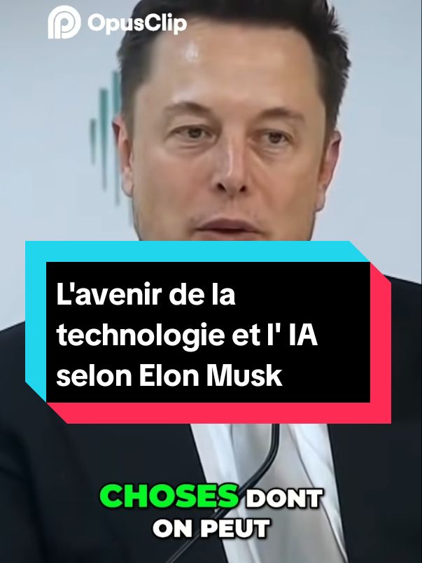 Elon Musk: L'avenir de la technologie de l'intelligence artificielle et l'énergie est solaire! #elonmusk #entrepreneur #startup #IA 