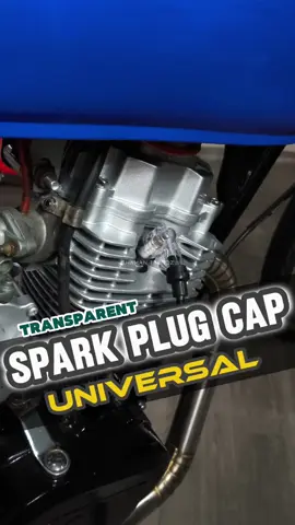 ANGAS nito🔥🔥 #transparent SPARK PLUG - universal✅ #motorcycle #sparkplug #streetbikeconcept 