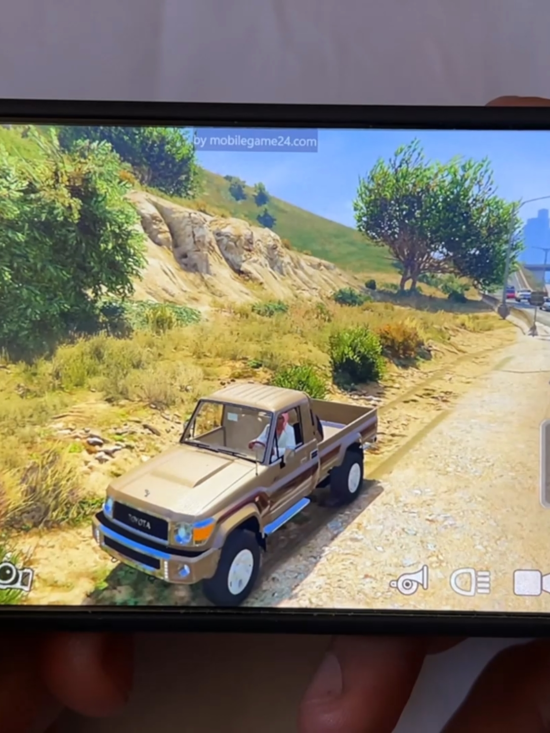 GTA 5 Gameplay on Mobile  Toyota land cruiser شاص #gta5 #gtav #grandtheftauto #gta5online #gta5_funny #gta5clips #gta5clips #gta #toyota #landcruiser  #تيوتا #شاص #شاص_تويوتا #سعوديه  #ليبيا #تونس 