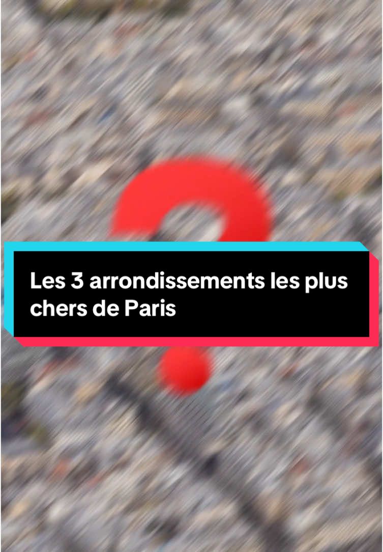 Vous saviez quel était l’arrondissement le plus cher avant ce Tiktok ? 💸💰 #paris 