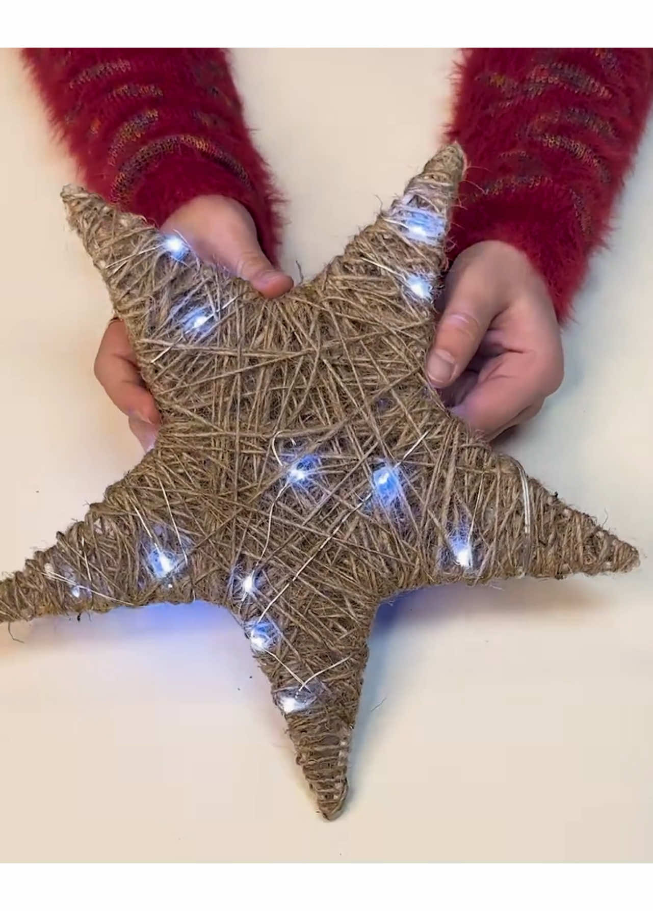 Gorgeous star #easy #hand #manualidades #hanmade #christmas #navidad #star #parati #fyp 