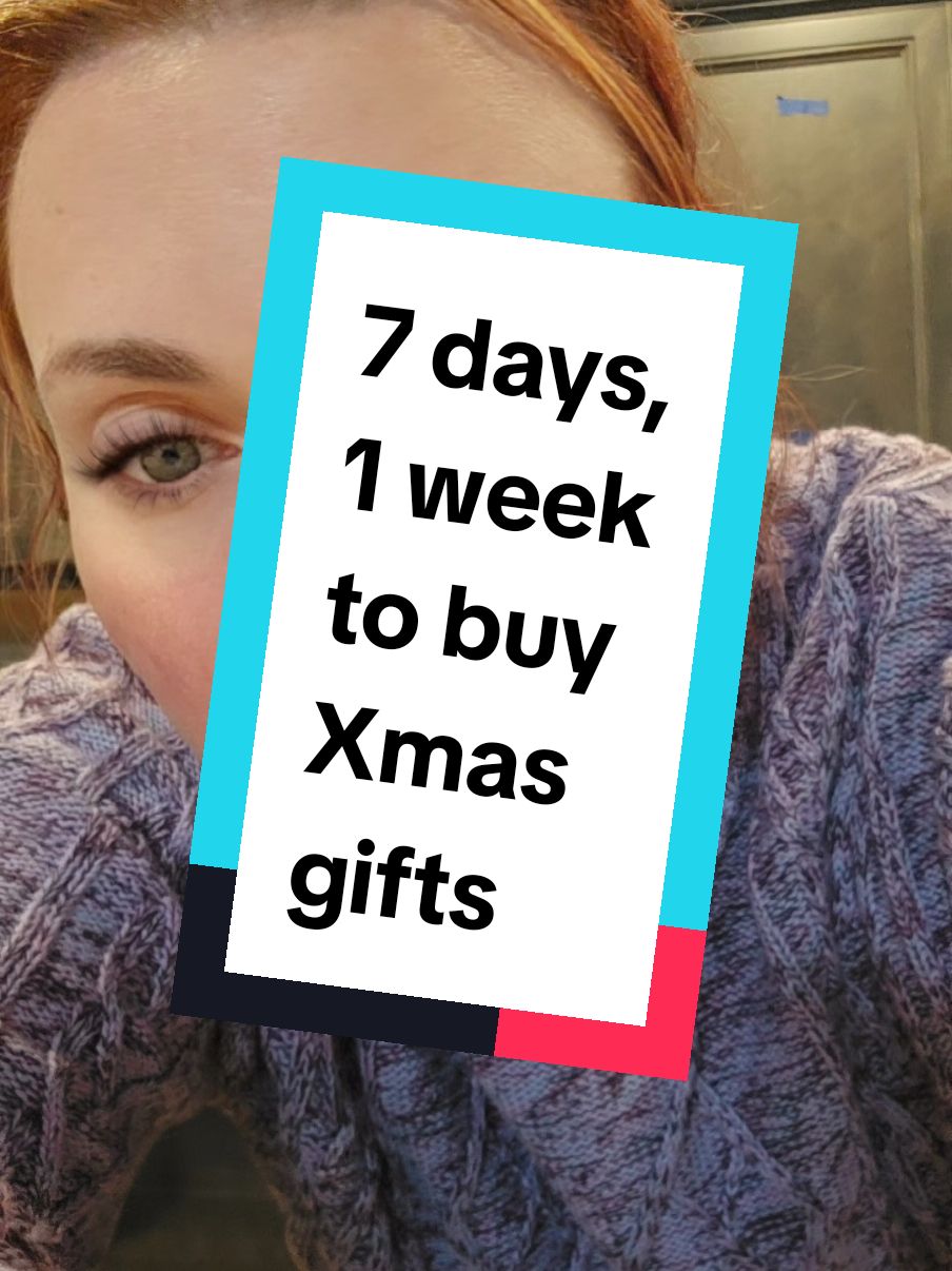 7 days, 1 week left for #buying #Christmas #gifts #gift #presents #Xmas #holiday #Christmaseve #shop #shopping 