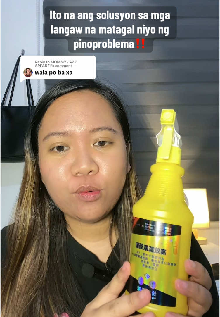 Replying to @MOMMY JAZZ APPAREL itry niyo to dahil nakakapatay talaga siya ng langaw. #fliesspray #flyspraykiller #flyspray #insectspray 