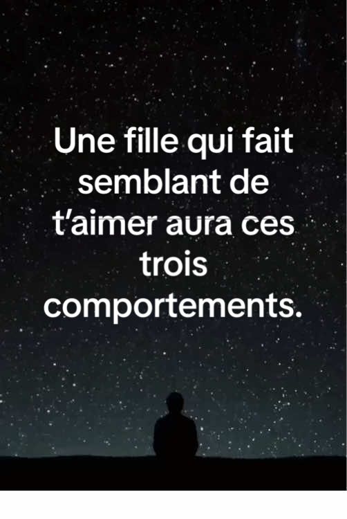 comportements d’une fille qui ne t’aime de t’aime pas. #comportement #fille #aimer #vie #videoviral #motivation #amour #aimé #consciendesoi #pourtoii #conseil #fpy 