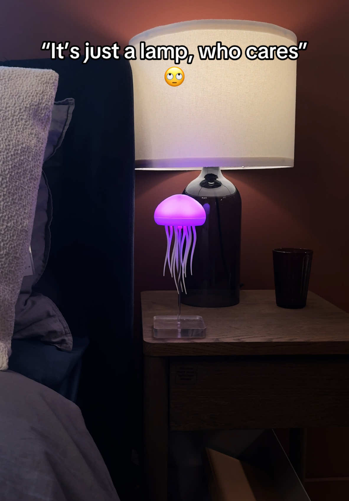 No its not 🥺🪼🪼 #JellyfishLamp #LEDLamp #fyp #viral 