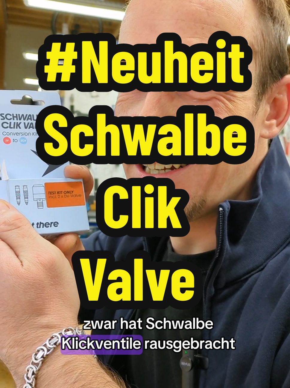 Entdecke das innovative Clik Valve von Schwalbe. Einfache Handhabung und maximale Dichtheit für mehr Sicherheit und Fahrkomfort. #bikelife #schwalbe #ventil #bike 