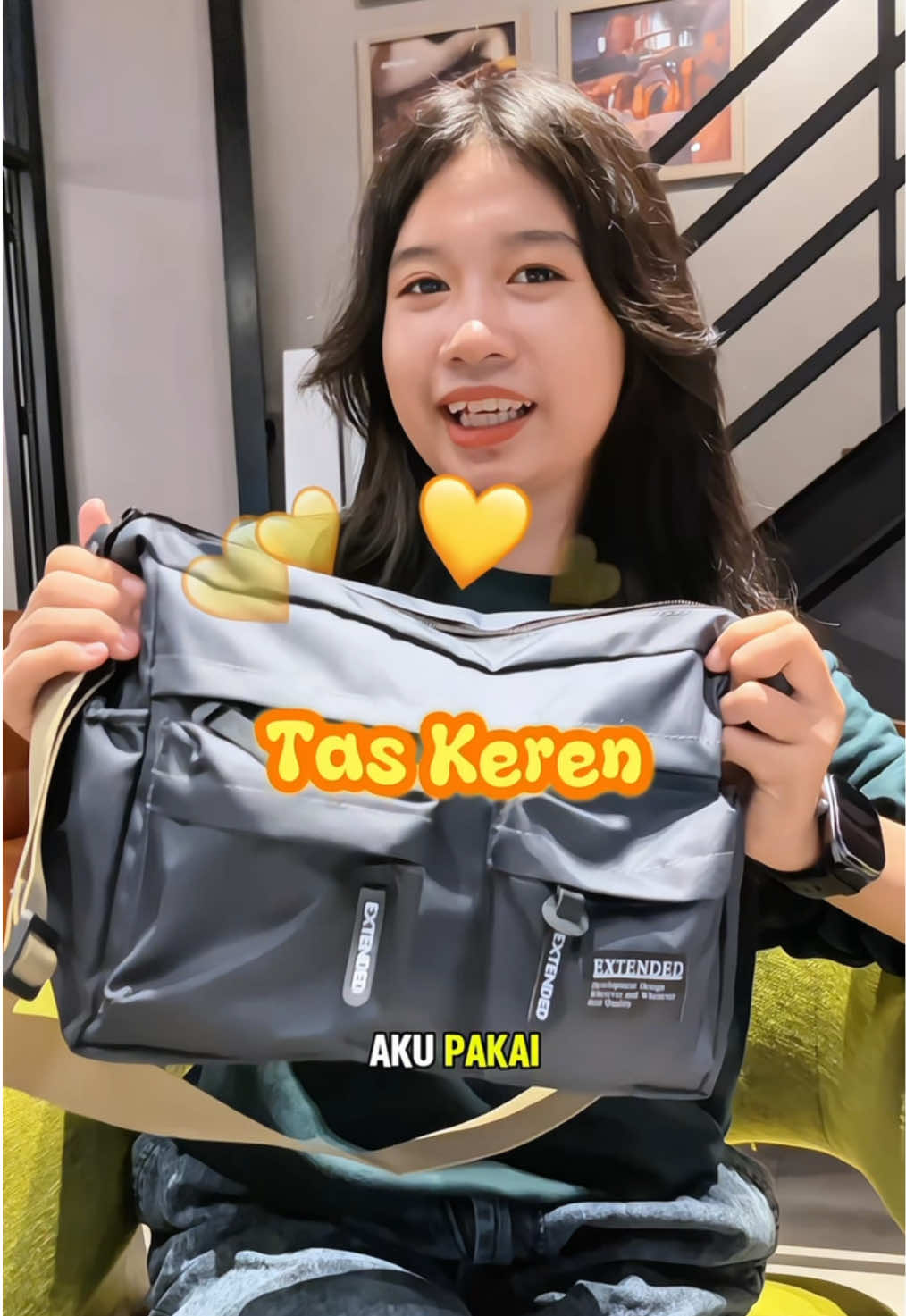 rekomendasi tas slingbag keren anti air harga cuma 40ribuan dari EXTENDED  #rekomendasitasslempang #rekomendasitasslingbag #tasextended #tasslingbag #tasselempang 