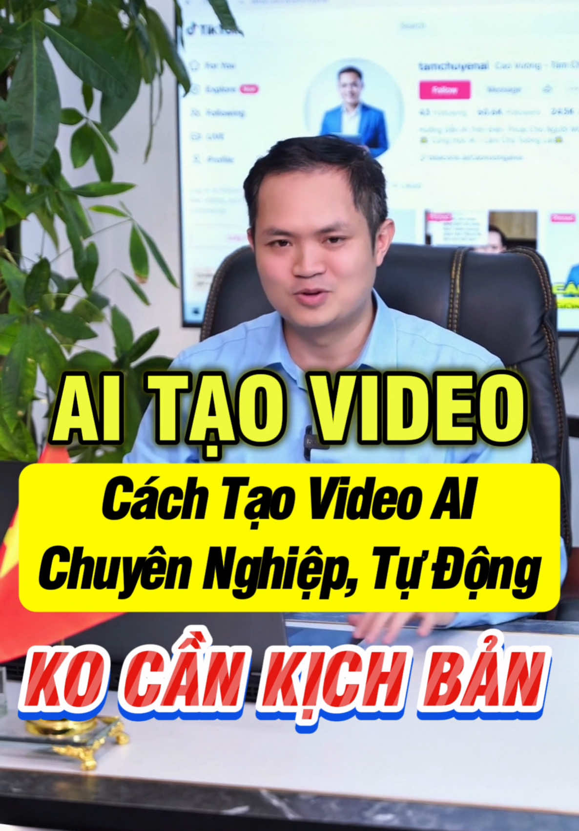 Bạn có thể tạo hàng trăm Video AI, Footage Chuyện Nghiệp & Tự Động mà ko cần kịch bản với Công cụ AI này (MẸO DÙNG FREE) #videoai #footagevideo #videogen #kichban #toolsai #congcuai #LearnOnTikTok #tuhocai #tamchuyenai #caovuong 