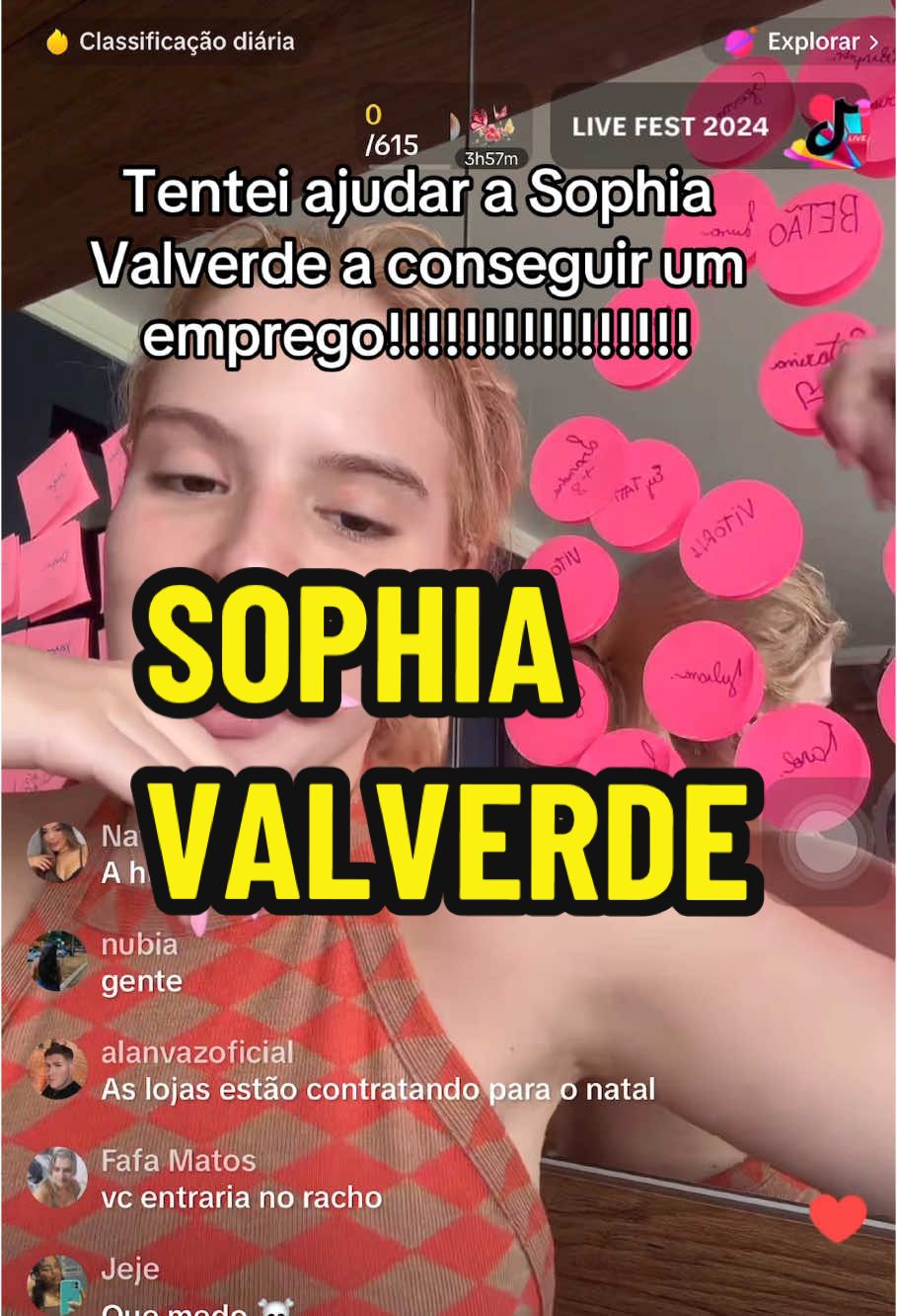 Vamos ajudar a Soh a entrar no mercado de trabalho ☺️ #sophiavalverde #poliana #emprego #trabalho #bras #fyp #vaiprofycaramba #viral_video 