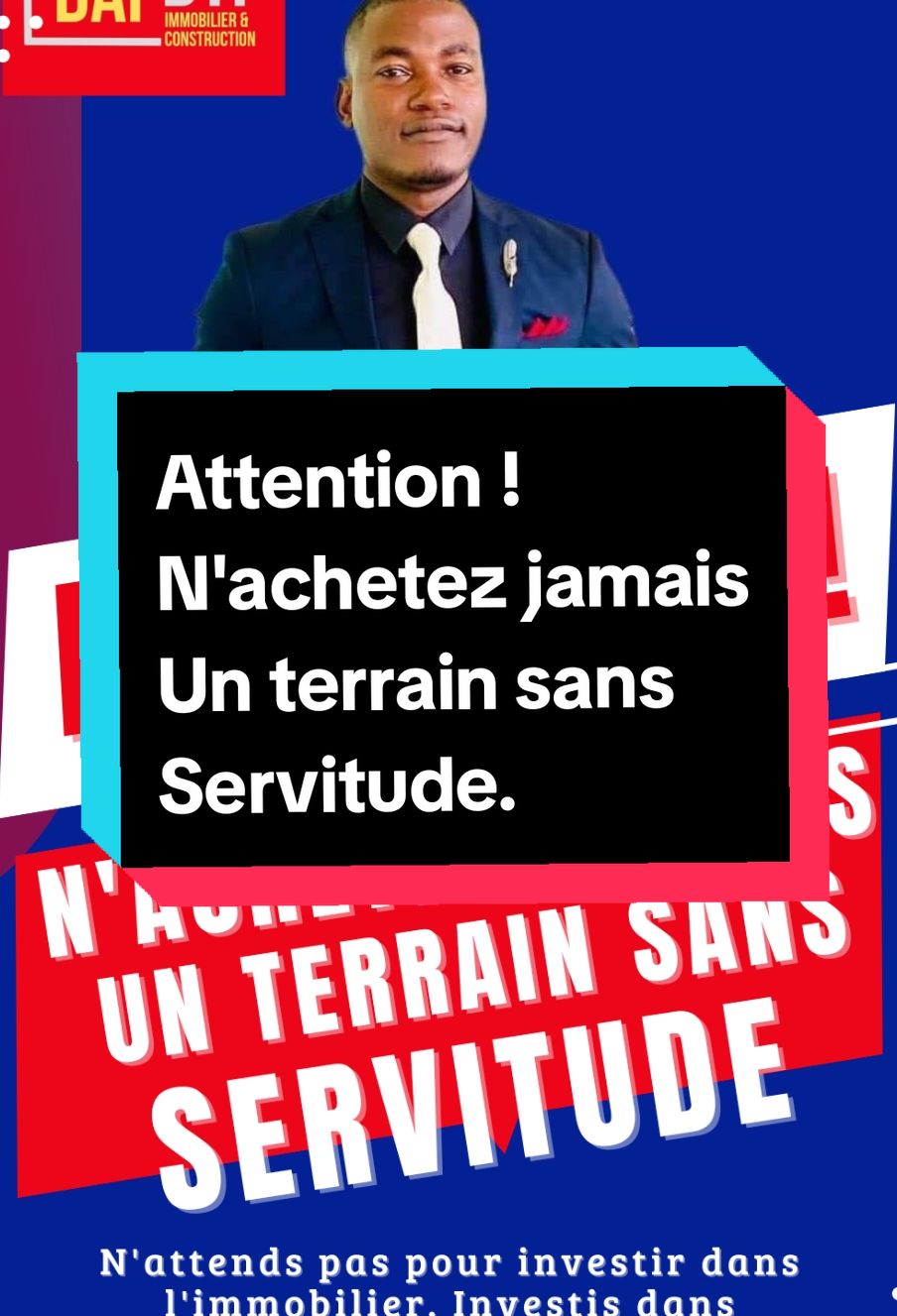 Attention ! N'achetez jamais un terrain sans Servitude.  #DroitImmobilier #AnnulationVente #Notaire #ConseilJuridique #AchatImmobilier #VenteAppartement #NotairesOffice #Immobilier #ProtectionDesAcquéreurs #immobilier    #acquisition  #terrain  #terrainavendre   #construction   #maison    #agentimmobilier #proprietaire   #camerountiktok🇨🇲   #pourtoi  #fypviral #fypviralシ #procedure #titrefoncier   #mutation #immatriculationdirecte #investissement #investissementimmobilier 