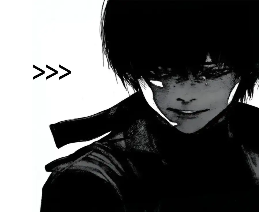 Tokyo Ghoul is a manga set in an alternate reality where ghouls, monstrous creatures that look like humans but survive by consuming human flesh, live among the human population. These ghouls possess enhanced physical abilities, such as superhuman strength, speed, and regenerative powers, making them formidable predators. However, they must hide their true nature to avoid being hunted down by humans, particularly the Commission of Counter Ghoul (CCG), a government organization tasked with eradicating ghouls. The story follows Ken Kaneki, an ordinary college student whose life takes a dark and twisted turn after a fateful encounter with a ghoul named Rize Kamishiro. Following a horrific accident, Kaneki undergoes surgery that unknowingly transplants Rize's ghoul organs into his body. As a result, Kaneki becomes a half-ghoul—caught between two worlds and struggling to reconcile his new, monstrous hunger with his human morality. Throughout the series, Kaneki's journey is one of identity, survival, and acceptance. He is forced to navigate a society where humans and ghouls are locked in a violent and bitter conflict, and he finds himself questioning the nature of good and evil. Along the way, he meets other ghouls who challenge his perceptions, such as the enigmatic Anteiku café staff who aim to coexist peacefully with humans, and he learns about the tragedies and struggles that define ghoul life. As Kaneki wrestles with his newfound powers and identity, he becomes entangled in battles that test his strength, loyalty, and humanity. His transformation from a timid, book-loving student into a powerful and conflicted figure highlights the manga's exploration of themes like fear, prejudice, and the blurred lines between monster and human. 