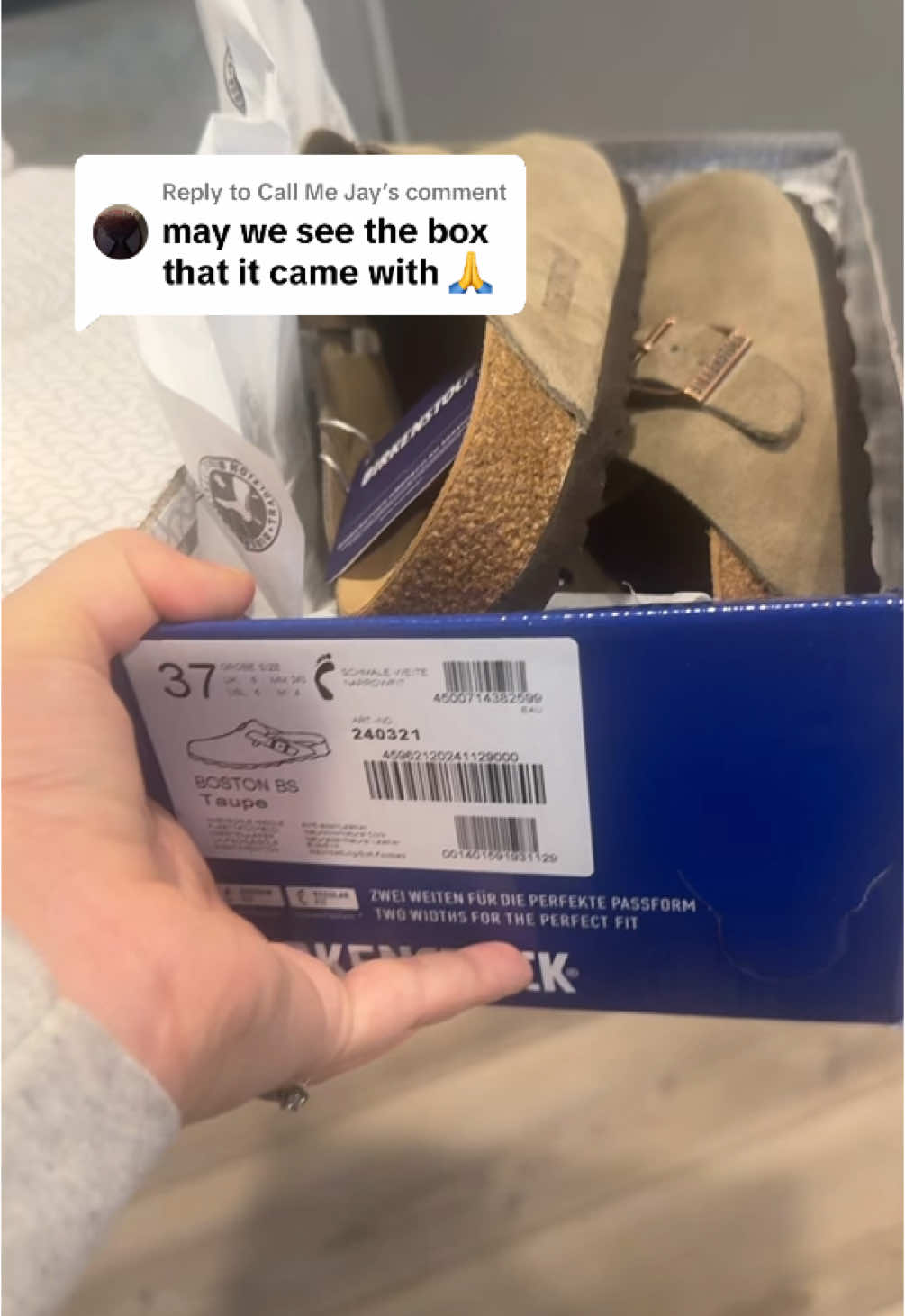 Replying to @Call Me Jay 🙌🙌🙌🙌 this is my second pair, just came in yesterday 🥰🥰#birkenstocks #birkenstockclogs #birkenstock #fypシ #tiktokshop 