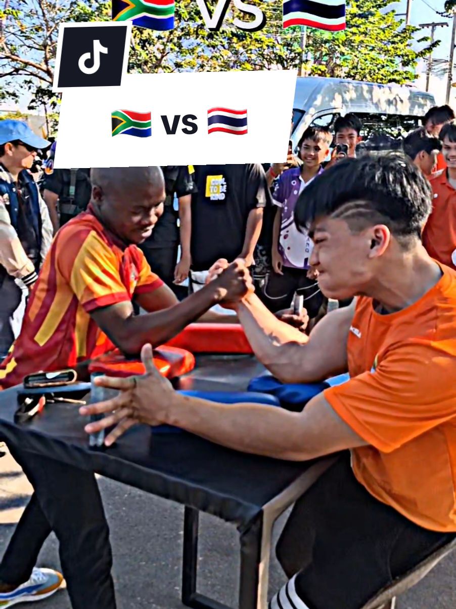 🇿🇦 VS 🇹🇭 #armfightthailand #armwrestling #งัดข้อ #joshnicholas #จอชนิโคลัส #กีฬาโซน #ชัยภูมิ