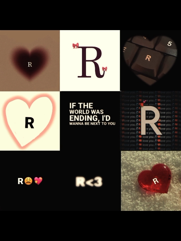 I love R 🫶💞 who's secret| #R #Love #letter #trending  #Ramwel #fyp #viral #love  #secret 