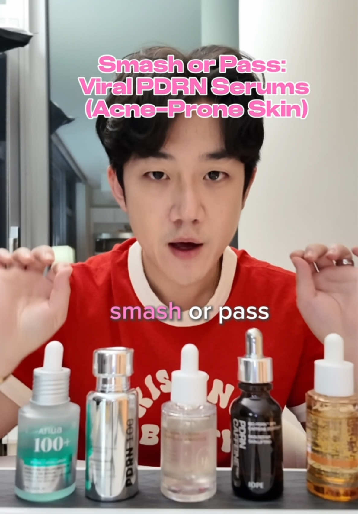 Smash or pass viral pdrn serums for acne prone skin. . . . . #koreanskincare #hyaluronicacid #anua @anua_global @anua_official.store #pdrn #anuapdrnserum #tiktokshopnewarrivals #koreanskincare101 #glassskinroutine