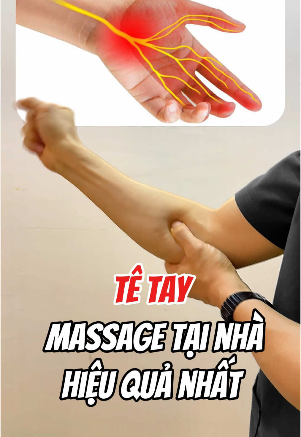 Tê tay massage tại nhà hiệu quả nhất #vatlytrilieu #chamsocsuckhoe #viencoxuongkhopsigma #sigmacare #xuhuong #xuhuongtiktok 