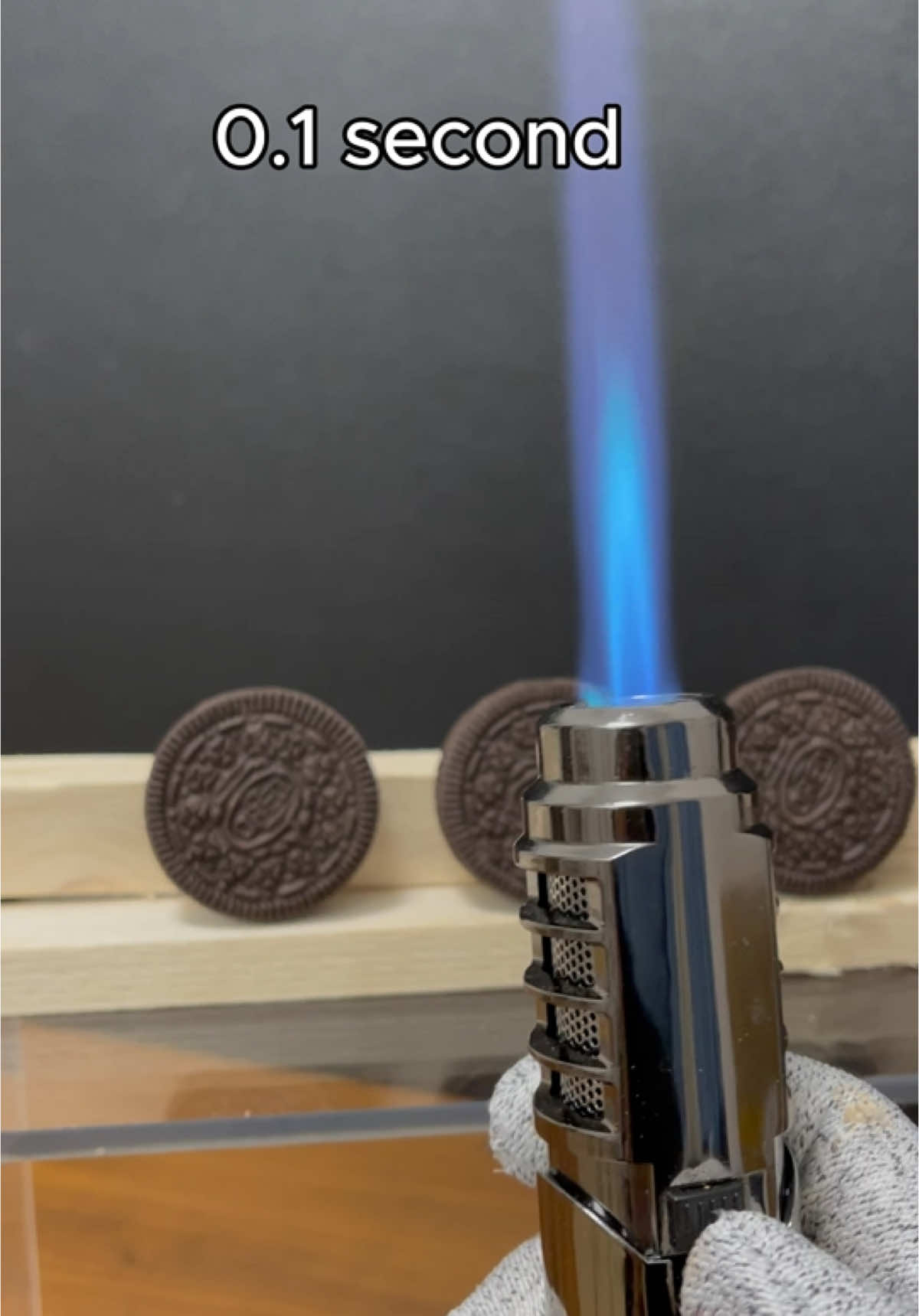 Powerful Lighter vs Oreo Cookies