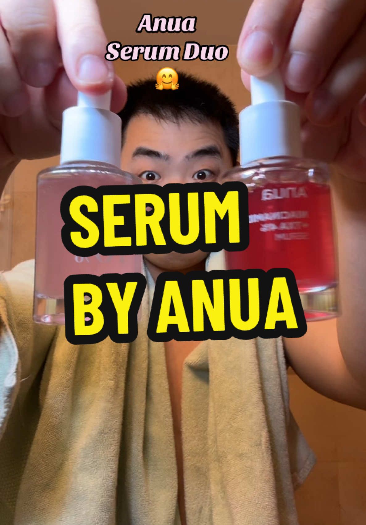 Anua serum  #anua #anuanewarrivals #anuaserum #serum #anuatxaserum #anuapeach70niacinserum #beautyhacks #beautyproducts #anuakoreanskincare #skincareroutine #kbeauty #koreanskincareproducts #glassskinroutine #glassskin #beautytiktok 