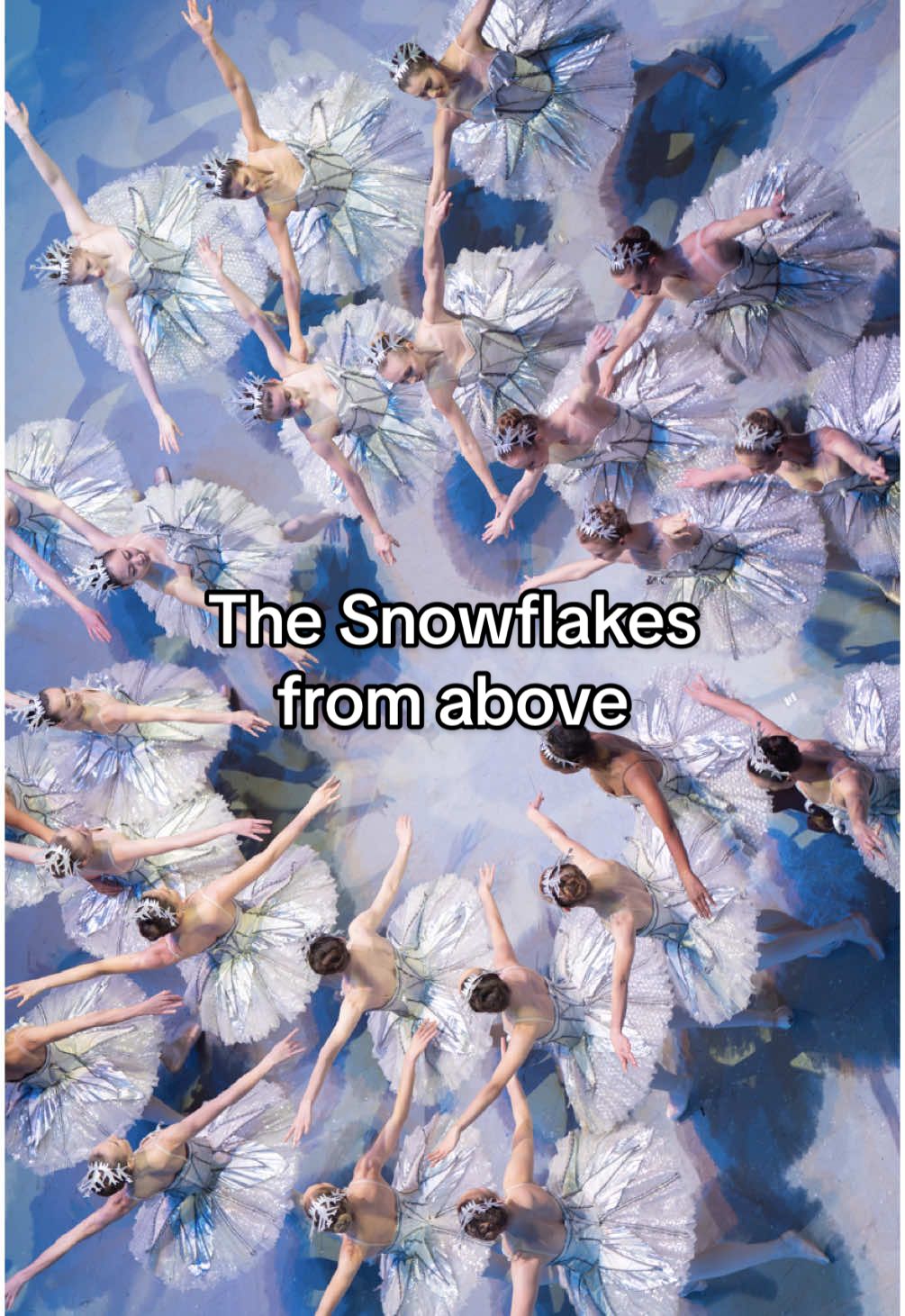 A truly one-of-a-kind perspective on our Snowflakes! ❄️👀 #ballet #nutcracker #snowflake #nutcrackerseason #ballettok 