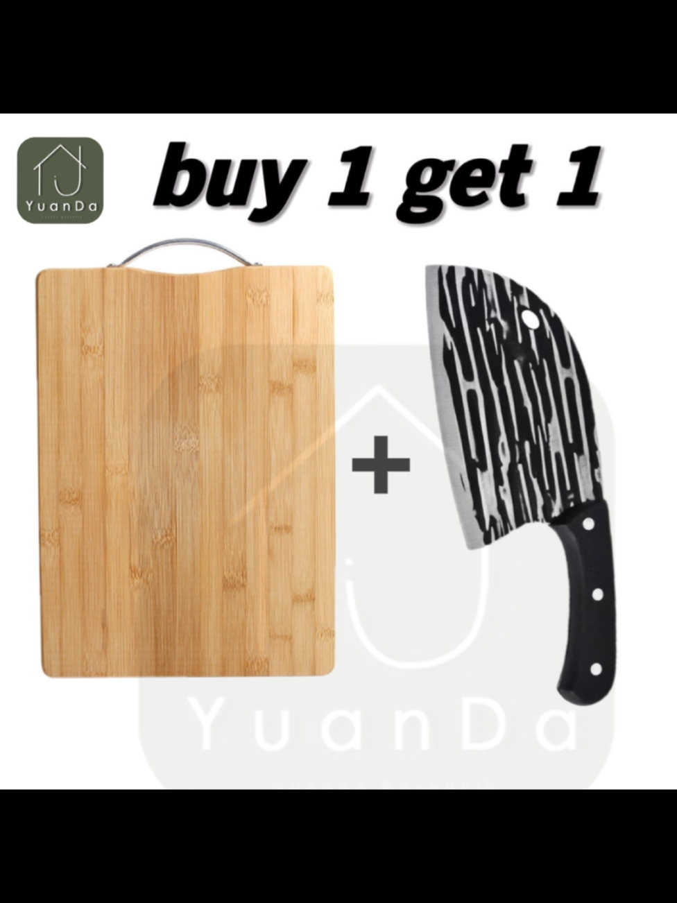 Buy1 Take1 Kitchen Cutting Board with Kitchen Knife 💛✨ #buy1take1 #b1t1 #kitchen #kitchenware #cuttingboard #choppingboard #woodenboard #kitchenknife #knifeset #fyp #foryou #foryoupage #fypage #fyppppppppppppppppppppppp 