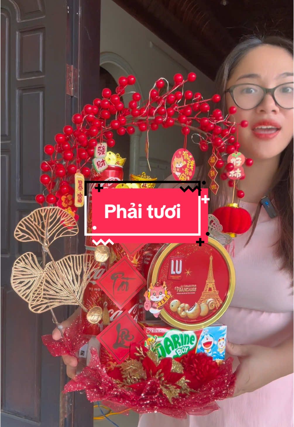 Tháp lễ trang trí tết #cothuancute #phukientrangtritet #thapletrangtritet #thapletailoc #thaptoithantai #thaptoitailoc 