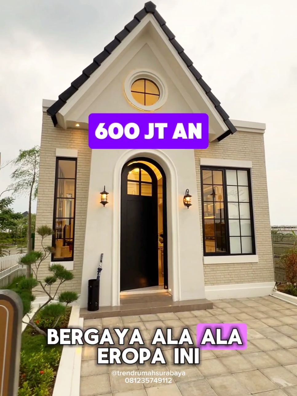 Rumah 600 Jutaan Raya Wiyung Lakarsantri - 9 Menit ke Universitas Ciputra Citraland Surabaya - 20 menit ke Pakuwon Mall & Exit tol gunungsari Surabaya Tipe 5 x 12 2 kamar tidur 1 kamar mandi *Fasilitas : Club house, taman bermain Dapatkan promo menarik akhir tahun.  Info & survey hubungi : Kuswanto 081235749112 #rumah #surabaya #properti #minimalis #viral 