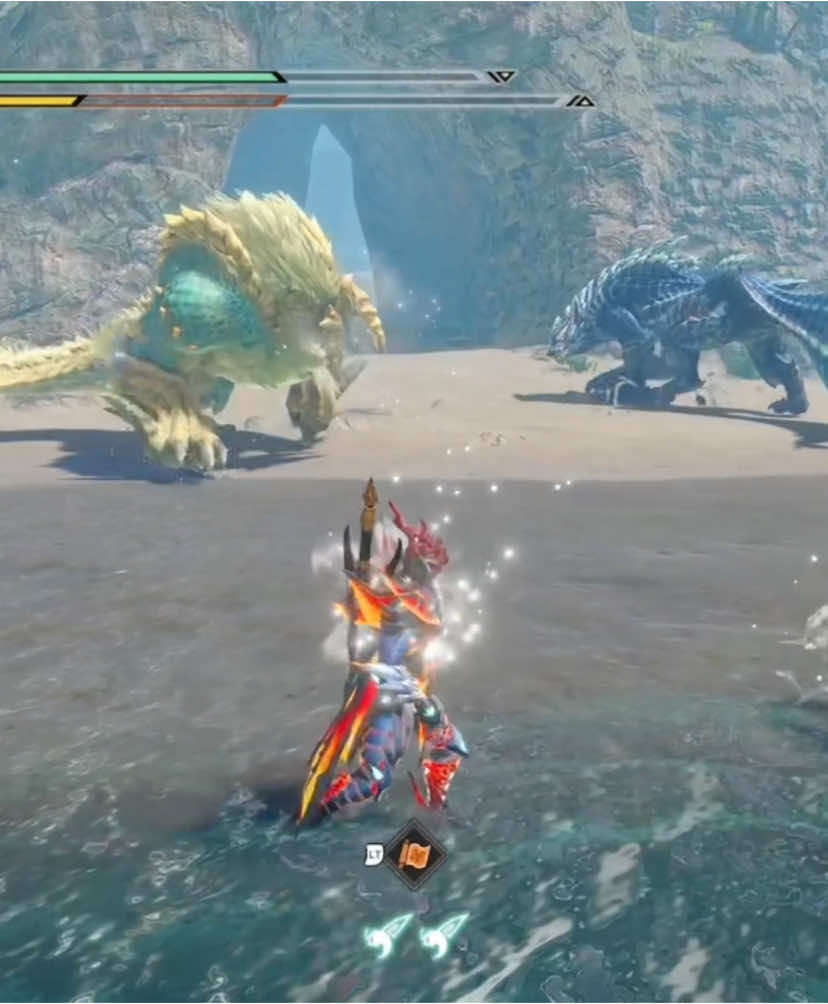 Lunagaron vs Zinogre (Turf War) #monsterhunterrisesunbreak #monsterhunterrise 