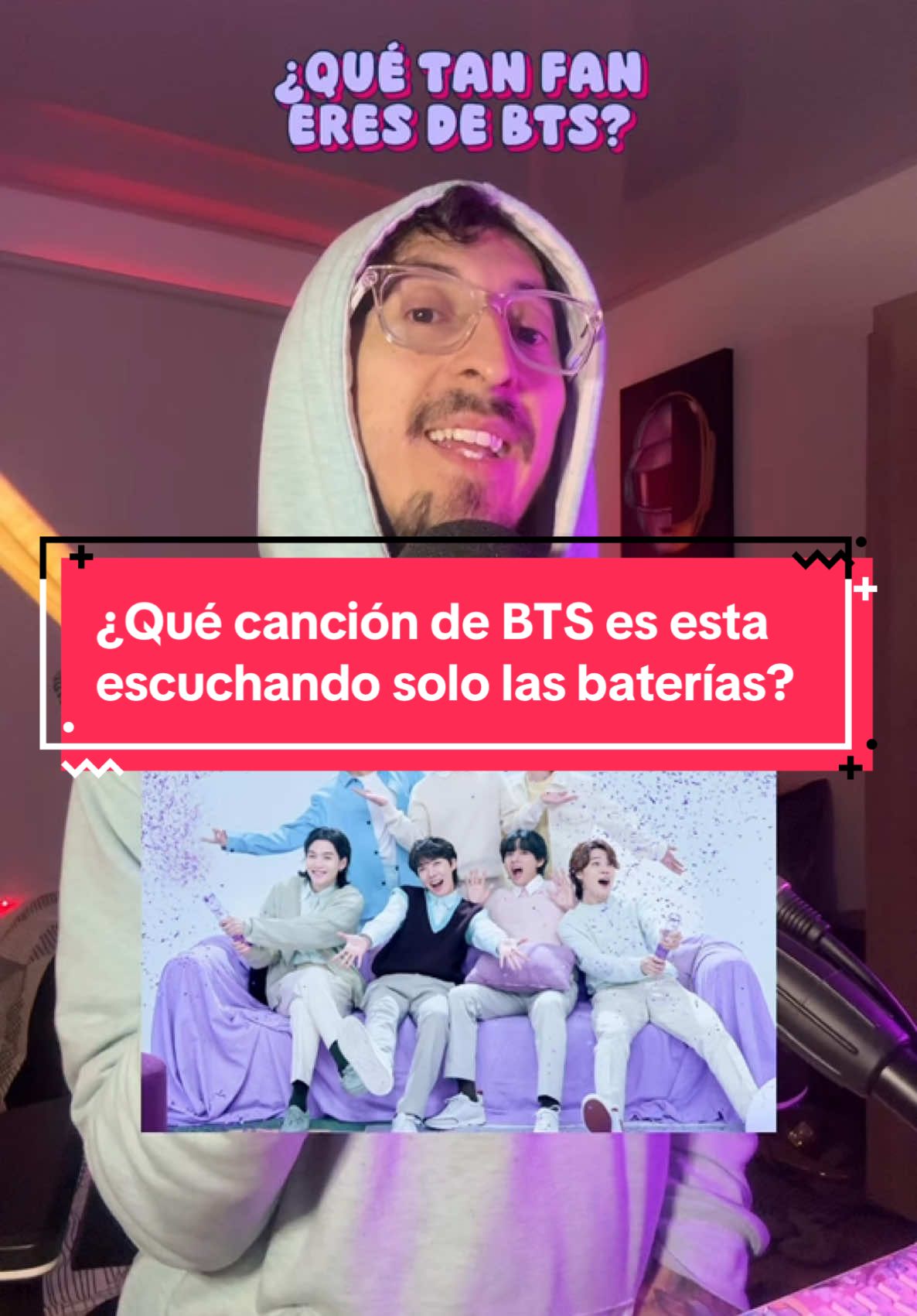 ¿Qué canción de BTS es esta escuchando solo las baterías? #bts #btsarmy #armybts #bts_official_bighit #kpop