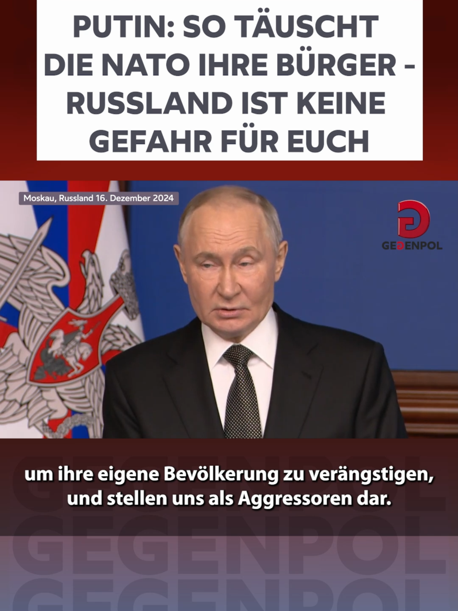 #gegenpol #shorts #putin #russland #nato #europa #politik #news #nachrichten #geopolitik #fyp