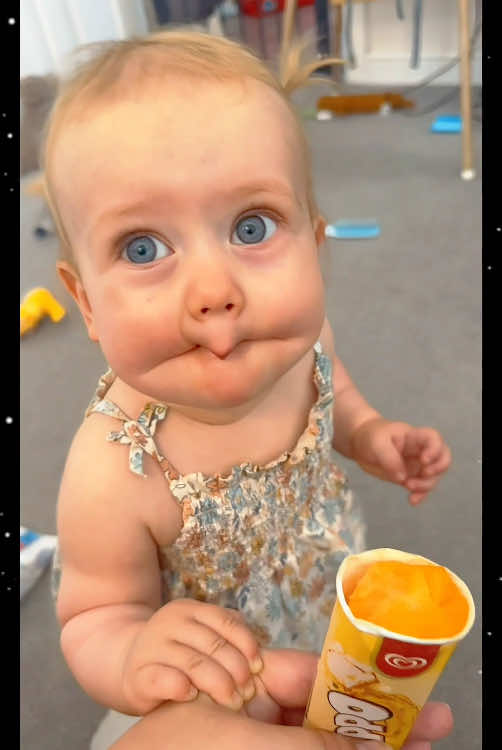 Baby’s reaction when eating lemon for the first time #baby #try #lemon #happy #kid #moment #reaction #emotional #adorable #fyp 